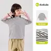 Colección de CamisetasDudu Home Camisetas para Niñas Otoño Manga Larga Infantil Ropa Interior Base Ropa de Otoño Ropa Infantil Tops Nuevo
