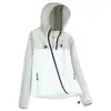 Ropa de Protección Solar para Mujer 2025 Nuevo Verano Parche de Protección UV Chaqueta Solar Patchwork para Mujeres Petites, Abrigo Transpirable con Capucha para la Piel