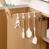 Suporte de Gancho para Cozinha, Artefato de Gancho para Porta sem Furos, Gancho para Porta com Prego Sem Marca, Gancho Cabide para Porta, Gancho Sem Prego