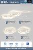 Lámpara de Sala de Estar de Espectro Completo, Lámpara de Techo para Dormitorio Principal, Lámpara Principal Minimalista Moderna, Lámpara de Dormitorio Nuevo Modelo 2026, Luminarias de Guangdong Zhongshan