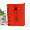 Cuaderno de Espiral Grueso Libro de Registro A7 para Exámenes de Admisión de Posgrado, Estudiantes Universitarios, Notas Adhesivas Estilo Ins, Cuaderno de Estudiante con Bolígrafo, Cuaderno Portátil