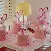 Caperucita Roja Celebridad de Internet Decoración de Pastel para San Valentín San Valentín Amor Set de Pastel Acrílico Enchufe