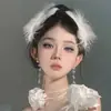 Diadema de alas Lolita, tocado de ángel oscuro gótico, accesorio para el cabello, estilo punk, accesorio de cosplay, subcultura