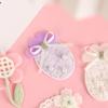 Parche de Tela con Lazo de Flor de Encaje Botones con Perlas Etiqueta de Tela Bordada Fresca Accesorios para Ropa Infantil DIY Accesorios de Yiwu