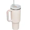 Taza de coche de segunda generación de 40 oz con logotipo, taza de gran capacidad con asa, taza de hielo para coche transfronteriza, taza de agua fría con aislamiento