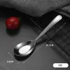 Cuchara de Acero Inoxidable, Cuchara de Fondo Plano, Cuchara Gruesa para Arroz para el Hogar, Cuchara para Sopa, Cuchara para Comedor de Restaurante, Vajilla de Hotel