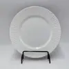 Vajilla de Cerámica Blanca Pura Tazones y Platos Japoneses en Relieve Tazones de Arroz Simples para el Hogar Tazones para Sopa Platos para Bistec Platos Planos