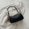Diseño único, bolsa de axila de cuero encerado vintage, bolso de mujer, moda principios de otoño 2026, bolso de hombro casual, bolso de mano cuadrado pequeño