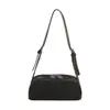 Bolso retro de ante para debajo del brazo para mujer, nueva colección otoño 2026, diseño de nicho, bolso tote estilo baguette para ir al trabajo y uso casual