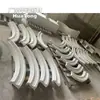 Linhas de Cabeçalho de Janela GRC Estilo Europeu Molduras Arredondadas para Janelas de Vilas Linhas de Moldagem de Parede Externa Componentes Pré-fabricados de Cimento Personalizado