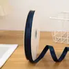 Cinta de Poliéster de Color Sólido con Borde Ondulado de 15 mm Material para Lazo de Caja de Regalo y Empaque de Ramo Decoración Floral