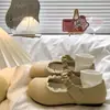 Zapatos Mary Jane estilo francés para mujer para combinar con faldas, nuevos zapatos de noche de tacón bajo de verano 2026, zapatos bajos de cuero Lolita