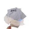 Conjunto de camisa de verão de manga curta para crianças, design simples listrado para meninos e meninas, camisa de manga curta e calça comprida, camisa de bebê fresca e estilosa