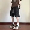 Pantalones cortos de paracaidista de secado rápido para hombre, pantalones deportivos de verano tejidos de estilo americano, modernos, transpirables y frescos, de longitud media