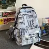 Mochila Escolar Nuevo Estilo Coreano Graffiti Estilo Ins Mochila Escolar Primaria Niño Mochila Escolar Gran Capacidad Mochila Escolar Sencilla