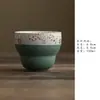 Juego de Té Taza Maestra Forma de Calabaza Cerámica Hecha a Mano Miyan, Taza de Té Flor Silvestre de Primavera Pintada a Mano, Taza de Té Personal, Taza de Degustación