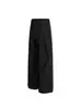 Pantalones de hombre estilo americano, corte limpio, plisados, caída fluida, nuevos, modernos 2025, holgados, pierna recta, versátiles, casuales, para el trabajo