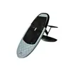 Tabla de Hidroala Hinchable sin Motor Transfronteriza, Tabla de Surf con Ala de Viento Hinchable de Pie, Hélice de Carreras para Deportes Acuáticos de Fibra de Carbono