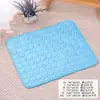 Cojín Popular para Sofá de Mascotas de Verano, Alfombrilla de Piso, Colchoneta Refrigerante para Perros, Esterilla Refrigerante para Gatos de Primavera y Verano, Esterilla de Seda de Hielo, Colchoneta Refrigerante para Dormir