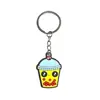 Llavero de Dibujos Animados Serie Té de Leche Llavero de Goma Suave PVC Colgante para Bolso Regalo al por Mayor
