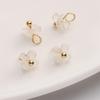Brincos de Osmanthus de Resina de 5-7mm Pingente Tamanho Pequeno Feito à Mão DIY Acessórios de Flor Pulseira Pingente de Pulseira Acessórios de Joalheria