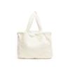 Lindo Bolso Tote de Felpa para Niña Invierno Nuevo Bolso Elegante de Gran Capacidad Muñeco Mickey Bolso de Hombro Sobaco