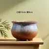 Grupo vaso de flor de carne crua cerâmica household grés pote de cerâmica pote de cerâmica de diâmetro grande prato de flor verde liquidação especial atacado