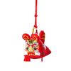 Qian Li Bolsita Tradicional Hecha a Mano Bordado Tridimensional Tela Tigre Paz Bolsa Vacía Producto Terminado Regalo del Festival del Bote del Dragón