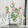 Flores Artificiais Cor-de-Rosa, Arranjos Florais Românticos e Bonitos para Corredor de Casamento, Arte Floral Artificial de Alta Qualidade e Durável Atacado