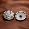 Atacado do Fabricante Botões Metálicos Vintage com Acabamento de Luxo para Casacos de Lã e Jaquetas, Botões Costurados à Mão 18mm-23mm Botões para Terno