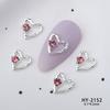 Acessórios Explosivos para Nail Art de Varinha Mágica da Sailor Moon Diamante Rosa Borboleta Amor Urso Tridimensional Liga Decoração de Unha