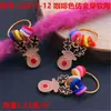 Accesorios para Rastas Adornos para el Cabello Cintas para el Cabello Pinzas para el Cabello Aleación Esmalte Accesorios DIY Colgantes Broches para el Cabello Anillos para Trenzas de Niñas