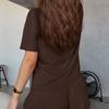 Pijama Transfronterizo Europeo y Americano Primavera Verano 2025 Tejido Cómodo Manga Corta Shorts Conjunto de Dos Piezas Ropa de Casa Suave Casual para Mujer