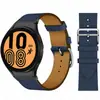 Adequado para Samsung Galaxy Watch 6 Classic Watch Pulseira de Couro Genuíno Watch5/4 Couro Curvo