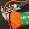 Cuerda Paracord 550 Cuerda de Poliéster para Exterior Siete Núcleos 4mm Pulsera Cuerda Trenzada 31 m 7 Núcleos Equipo para Exterior