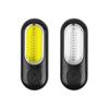 Bicicleta taillight estrada mountain bike noite equitação COB flash luz de advertência luz forte brilhante luz de carregamento USB
