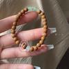 Otoño e Invierno nuevo brazalete chino con cuentas diseño de nicho de alta gama Zen brazalete de estilo nacional elegante exquisito brazalete clásico
