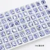 Pedras de Strass Roxo Lavanda para Nail Art Strass Irregulares com Base Pontiaguda Acessórios para Joias DIY Tendência Xiaohongshu Strass para Unhas Usáveis