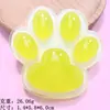 Acessórios de Resina Luminosos Tamanho Grande Pequeno Cor Transparente Fofo Garra de Gato DIY Grampo de Cabelo Pendente Porta-Copo Capa de Celular Feito à Mão