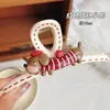 Pinza para el Cabello Dopamina Primavera y Verano Pinza Grande de Tiburón de Dibujos Animados para Cabello Grueso, Pasador de Gama Alta, Pinza para el Cabello Estilo Coreano