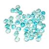 Contas de abóbora checo esmalte estilo antigo grampo de cabelo coroa hanfu acessórios faça você mesmo material de contas gradiente cor contas de cristal
