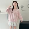Sudadera para Niñas 2025 Nueva Moda Infantil de Primavera y Otoño Estudiante de Otoño Casual Dulce Tops Sueltos de Manga Larga