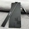 Etiquetas de Ropa Negro Papel Especial Marca de Moda Ropa para Hombres y Mujeres Etiquetas Colgantes Marca Elegante de Moda Hechas a Medida