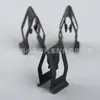 Clipes Decorativos de Metal Areymon, Peças de Modificação para Fixação de Frisos de Painel e Porta de Carro, Clipes de Metal em Forma de U