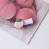 Malha Hot Sale Crianças Cereja Fruta Flor Acessórios de Cabelo Requintado Bonito Bebê Grampo de Cabelo Pequena Princesa Headwear
