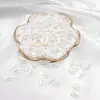 Contas de ABS Imitação Pérola de Alto Brilho, Contas Soltas para Artesanato DIY, Materiais para Acessórios de Vestuário, Contas Perfuradas