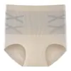 Calcinha Modeladora de Cintura Alta com Tiras Cruzadas Pretas para Mulheres, Levanta Bumbum, Sem Costura, Tamanhos Grandes, Transfronteiriço