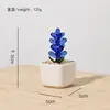 Árbol de Navidad Glaseado de Zibo Planta en Maceta Oficina Decoración Creativa de Escritorio Regalo de Navidad Artesanía de Vidrio Venta al por Mayor