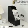 Soporte para libros estable y resistente, caja de plástico para archivar, soporte de escritorio para libros de gran capacidad, estante para oficina y estudiantes, venta al por mayor del fabricante