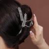 2025 Primavera Nuevo Aleación Espiga de Trigo Pinza para el Cabello Accesorios para el Cabello de Mujer Yiwu Estilo Pastoral Dulce Pinza de Tiburón Horquilla Adorno para el Cabello